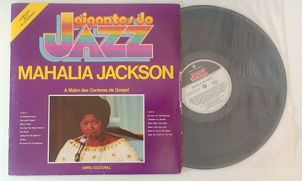 Disco de Vinil Gigantes do Jazz [lp 1981] Interprete Mahalia Jackson (1981) [usado]
