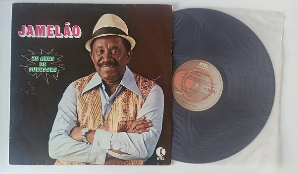 Disco de Vinil 25 Anos de Sucessos Interprete Jamelão (1981) [usado]