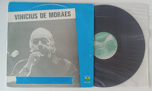 Disco de Vinil Vinícius de Moraes - Coletânea de Composições [lp 1971] Interprete Vários Artistas (1971) [usado]