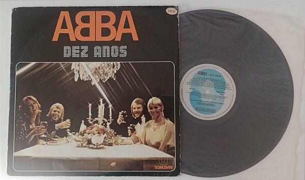Disco de Vinil Dez Anos [lp 1981] Interprete Abba (1981) [usado]