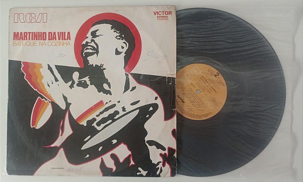 Disco de Vinil Batuque na Cozinha [lp 1972] Interprete Martinho da Vila (1972) [usado]