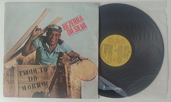 Disco de Vinil Produto do Morro [lp 1983] Interprete Bezerra da Silva (1983) [usado]