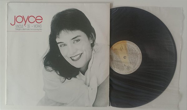 Disco de Vinil Negro Demais no Coração [lp 1988] Interprete Joyce e Vinicius de Moraes (1988) [usado]