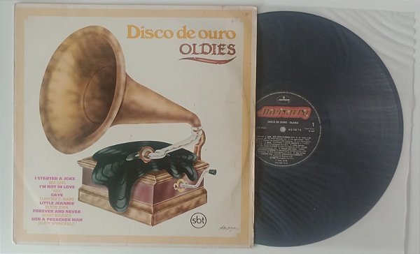 Disco de Vinil Discos de Ouro Oldies [lp 1983] Interprete Vários Artistas (1983) [usado]