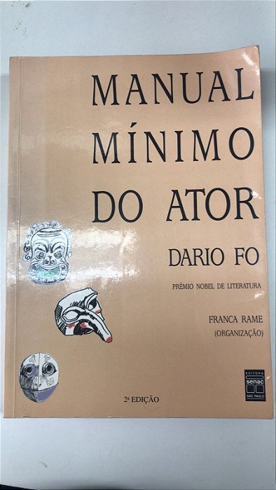 Livro Manual Mínimo do Ator Autor Fo, Dario (1999) [usado]