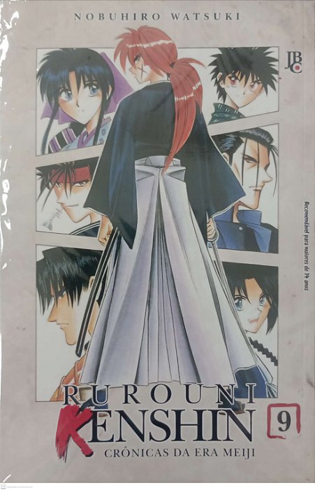 Gibi Rurouni Kenshin #9 ( Samurai X ) Autor Nobuhiro Watsuki [seminovo]