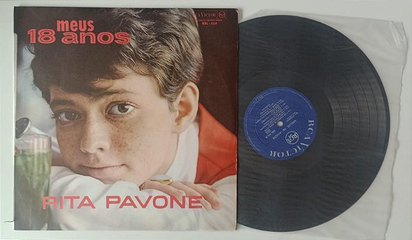 Disco de Vinil Meus 18 Anos Interprete Rita Pavone [usado]