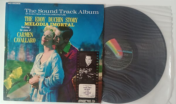 Disco de Vinil Melodia Imortal (the Eddy Duchin Story) Trilha Interprete Vários Artistas (1977) [usado]
