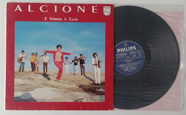 Disco de Vinil e Vamos À Luta [lp 1980] Interprete Alcione (1980) [usado]