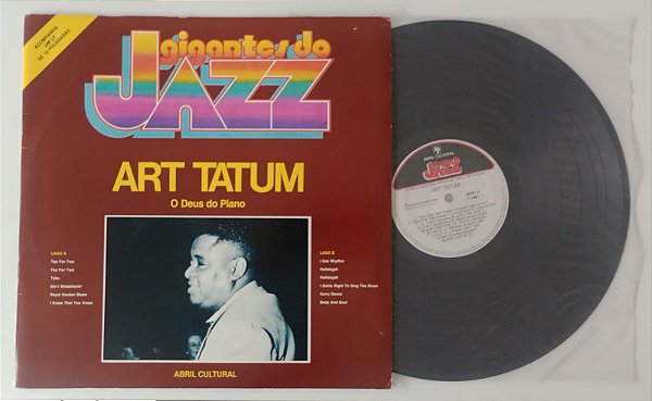 Disco de Vinil Gigantes do Jazz [lp 1981] Interprete Art Tatum (1981) [usado]