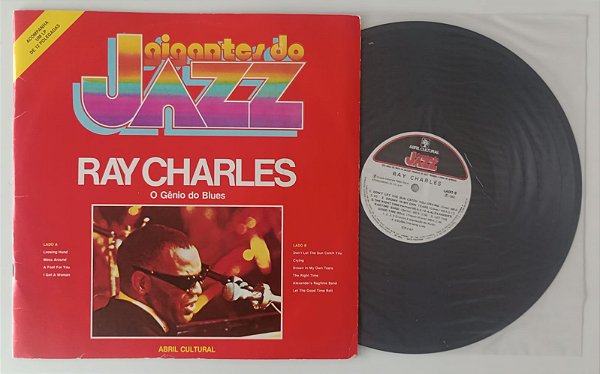 Disco de Vinil Gigantes do Jazz [lp 1980] Interprete Ray Charles (1980) [usado]