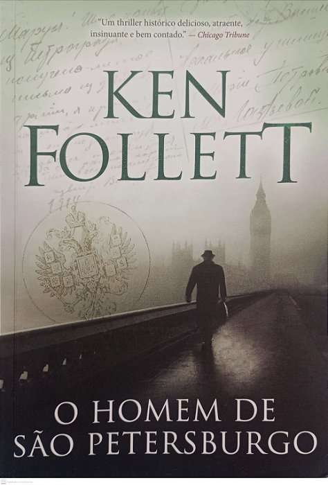 Livro o Homem de São Petersburgo Autor Follett, Ken (2016) [seminovo]