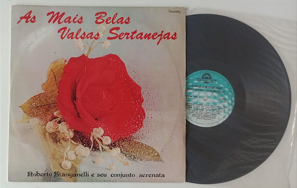 Disco de Vinil as Mais Belas Valsas Sertanejas [lp 1981] Interprete Roberto Stanganelli (1981) [usado]