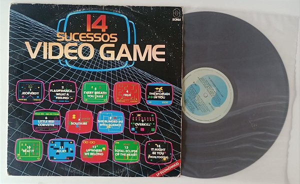 Disco de Vinil 14 Sucessos Video Game [lp 1983] Interprete Vários Artistas (1983) [usado]