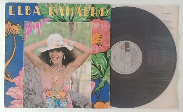 Disco de Vinil Alegria [lp 1982] Interprete Elba Ramalho (1982) [usado]