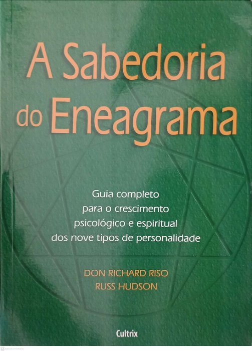 Livro o Sabedoria do Eneagrama Autor Riso, Don Richard (2018) [usado]