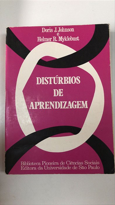 Livro Distúrbios de Aprendizagem Autor Johnson, Doris J. (1983) [usado]