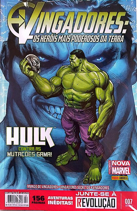 Gibi Vingadores #7 - Totalmente Nova Marvel Autor (2015) [seminovo]