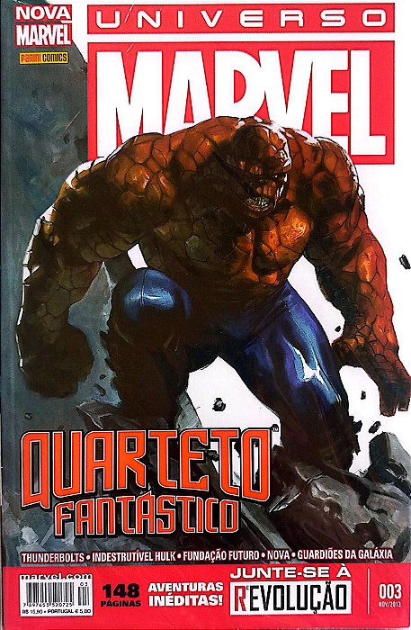 Gibi Universo Marvel #3 - Nova Marvel Autor (2013) [seminovo]