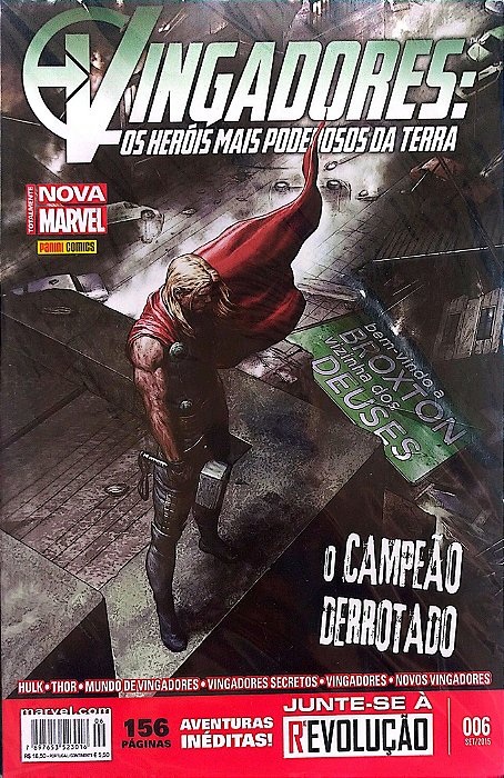 Gibi Vingadores #6 - Totalmente Nova Marvel Autor (2015) [seminovo]