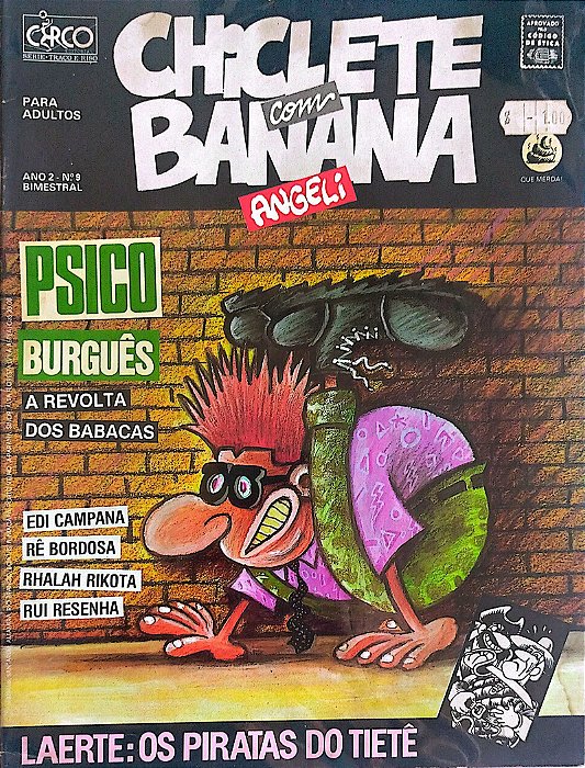 Gibi Chiclete com Banana #9 Autor (1991) [usado]