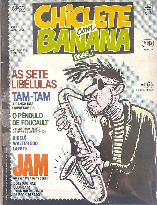 Gibi Chiclete com Banana #16 Autor (1988) [usado]