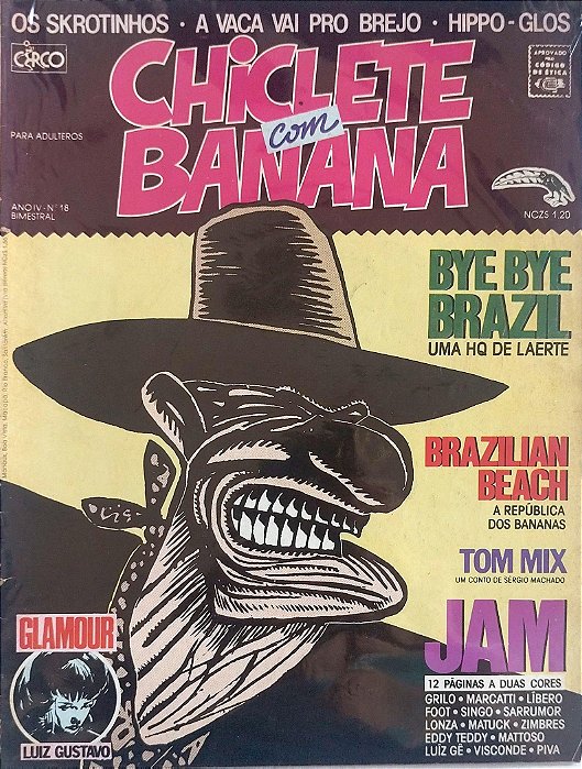 Gibi Chiclete com Banana #18 Autor (1989) [usado]