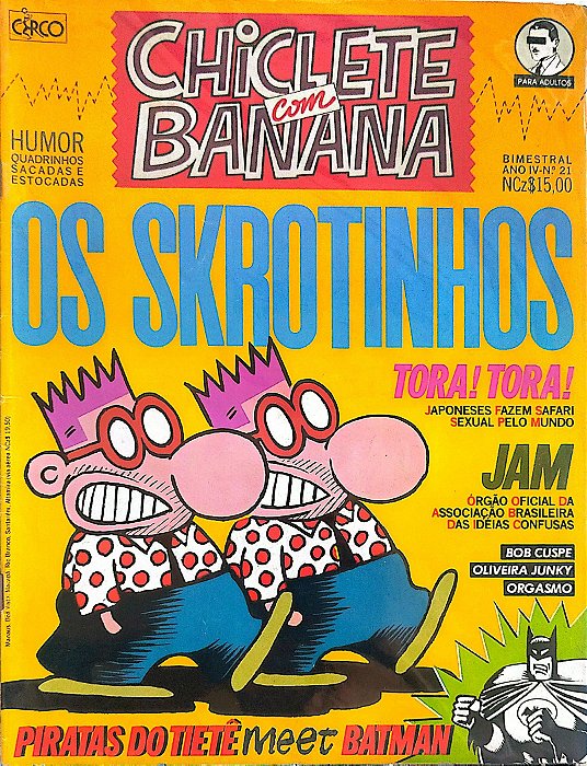 Gibi Chiclete com Banana #21 Autor (1989) [usado]