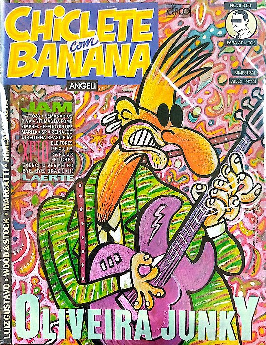 Gibi Chiclete com Banana #20 Autor (1989) [usado]