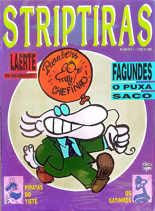 Gibi Striptiras #1 Autor (1993) [usado]