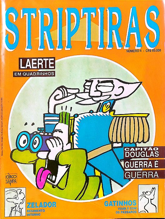 Gibi Striptiras #4 Autor (1993) [usado]