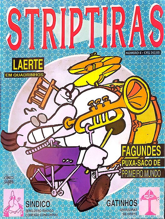 Gibi Striptiras #8 Autor (1993) [usado]