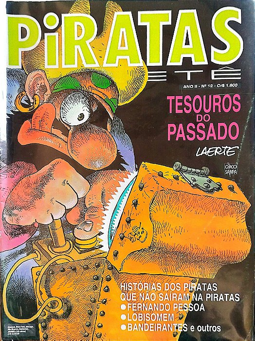 Gibi Piratas do Tietê #12 Autor (1992) [usado]