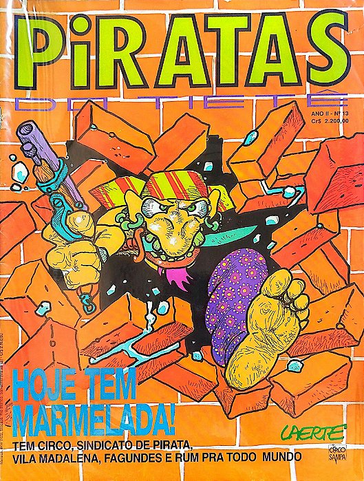 Gibi Piratas do Tietê #13 Autor (1992) [usado]