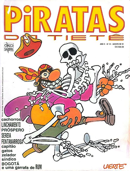 Gibi Piratas do Tietê #10 Autor (1991) [usado]