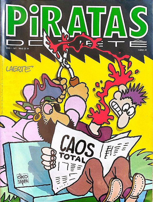 Gibi Piratas do Tietê #9 Autor (1991) [usado]
