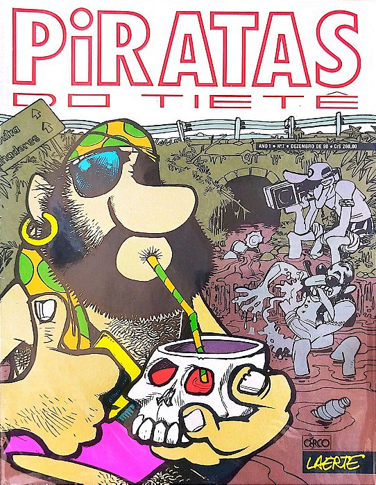 Gibi Piratas do Tietê #7 Autor (1990) [usado]