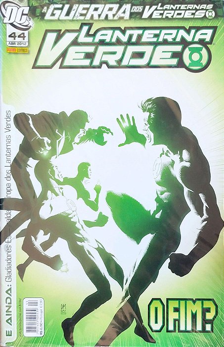 Gibi Lanterna Verde #44 - Dimensão Dc Autor (2012) [usado]