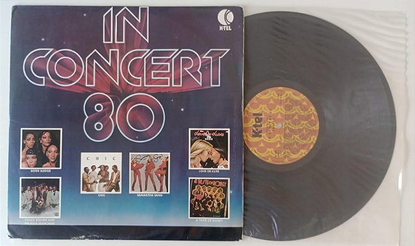 Disco de Vinil In Concert 80 [lp 1980] Interprete Vários Artistas (1980) [usado]