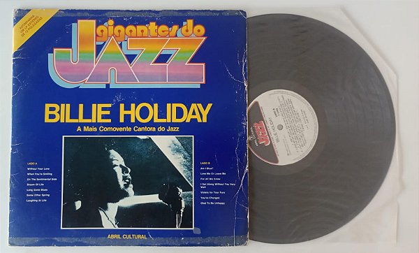 Disco de Vinil Gigantes do Jazz [lp 1980] Interprete Billie Holiday (1980) [usado]