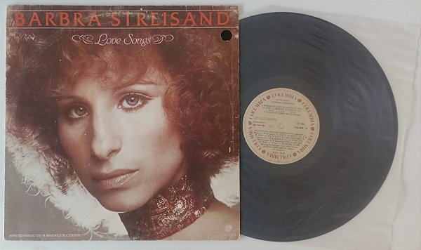 Disco de Vinil Love Songs [lp 1983] Interprete Barbra Streisand (1983) [usado]