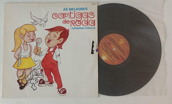 Disco de Vinil as Melhores Cantigas de Roda [lp 1992] Interprete Turminha Peralta (1992) [usado]