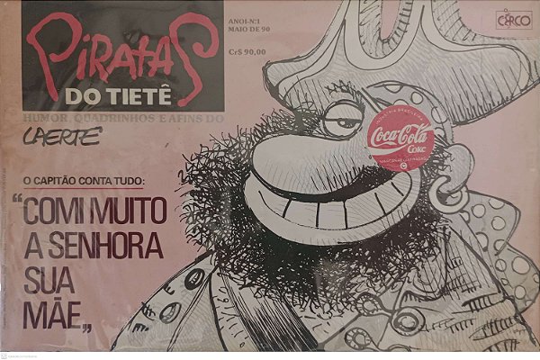 Gibi Piratas do Tietê #1 Autor (1990) [usado]
