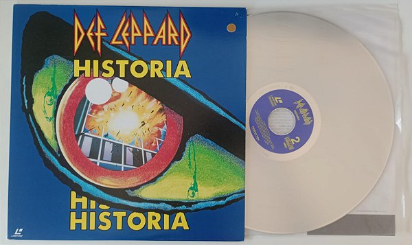 Disco de Vinil [ld Laserdisc] Historia Interprete Def Leppard (1988) [usado]