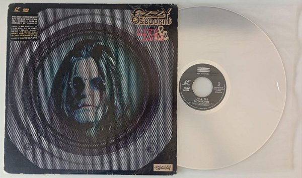 Disco de Vinil [ld Laserdisc] Live And Loud Interprete Ozzy Osbourne (1993) [usado]