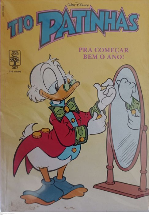 Gibi Tio Patinhas #307 Autor (1990) [usado]