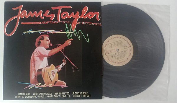 Disco de Vinil [lp 1985] James Taylor / Carole King Interprete James Taylor e Carole King (1985) [usado]