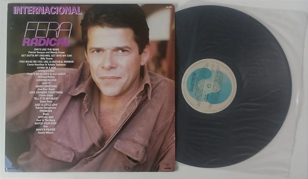 Disco de Vinil Fera Radical Trilha Internacional [lp 1988] Interprete Vários Artistas (1988) [usado]
