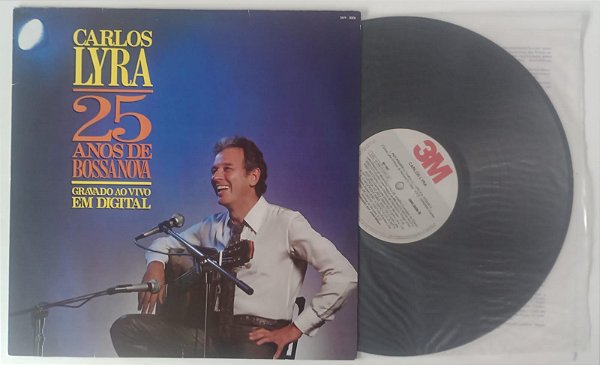 Disco de Vinil 25 Anos de Bossa Nova [lp 1987] Interprete Carlos Lyra (1987) [usado]