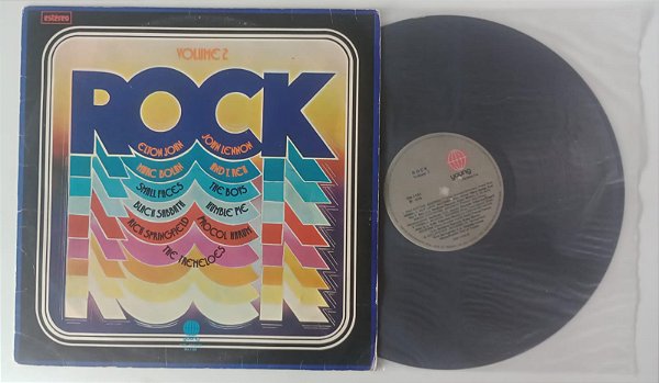Disco de Vinil Rock Vol. 2 - Coletânea Internacional [lp 1978] Interprete Vários Artistas (1978) [usado]